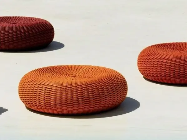 современные садовые пуфы Paola Lenti современные садовые пуфы Paola Lenti