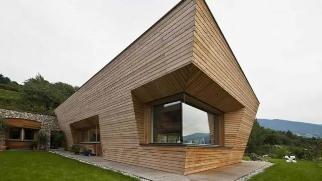 дизайн виллы House Brunner смягченные линии дерева дизайн виллы House Brunner смягченные линии дерева