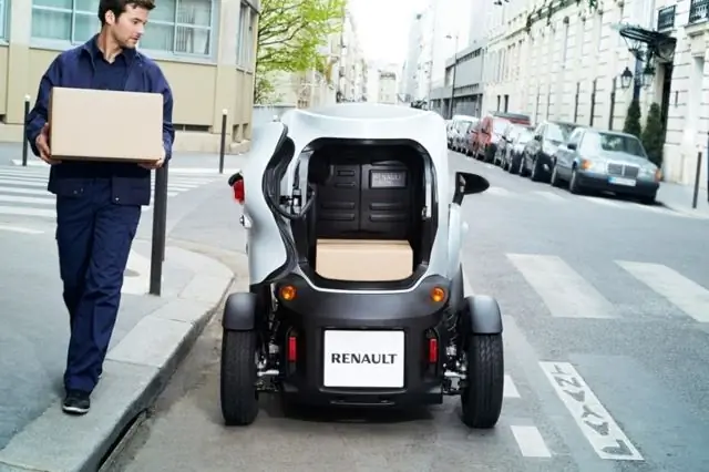 Грузовой дизайн Renault Twizy