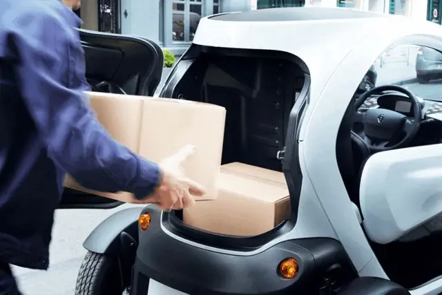 Багажник грузового дизайна Renault Twizy