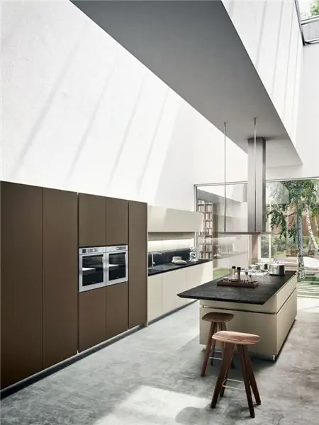 Итальянская кухня Snaidero Design искусственная садовая дверь Итальянская кухня Snaidero Design искусственная садовая дверь