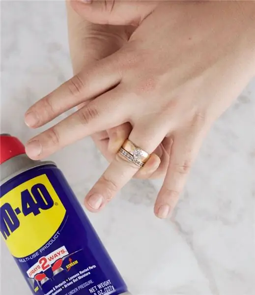 как использовать wd40 безымянный палец