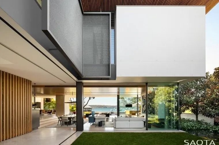 Saota Double-Bay-House-роскошный-дом-Австралия-экстерьер-дизайн