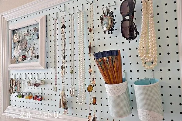 pegboard использует аксессуары для ювелирных украшений pegboard использует аксессуары для ювелирных украшений