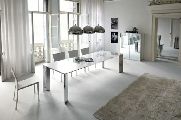 современный обеденный стол cattelan italia