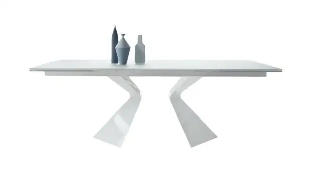 bonaldo белый декоративный стол
