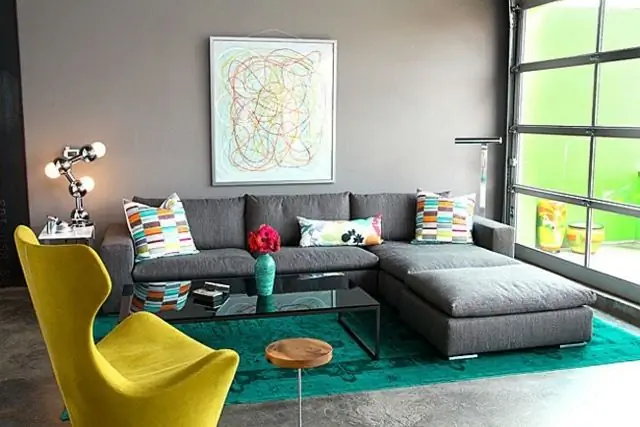 дизайн ковра для гостиной Beckwith Interiors
