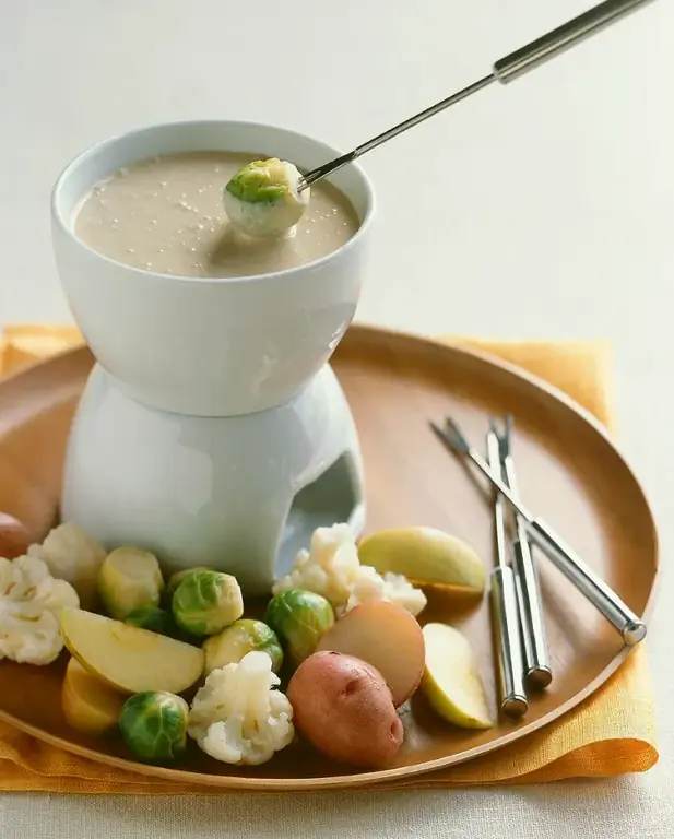 фондю из брюссельской капусты