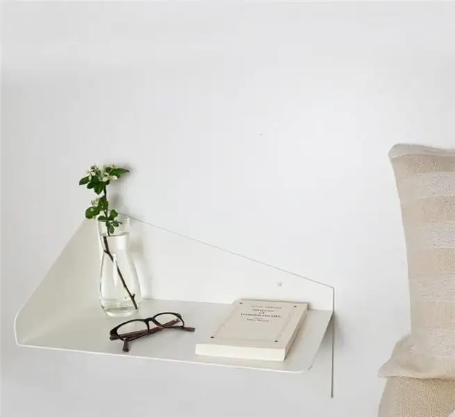 настенная полка книги тумбочка спальня