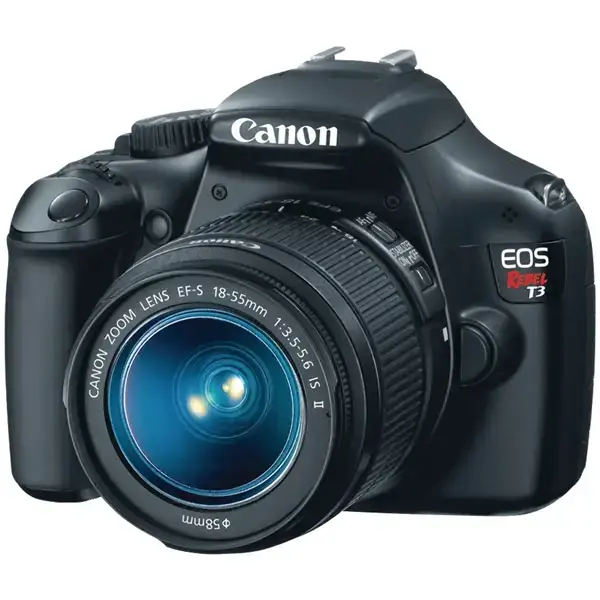 Цифровая камера Canon EOS Rebel T3 и комплект объектива 18–55 мм IS II