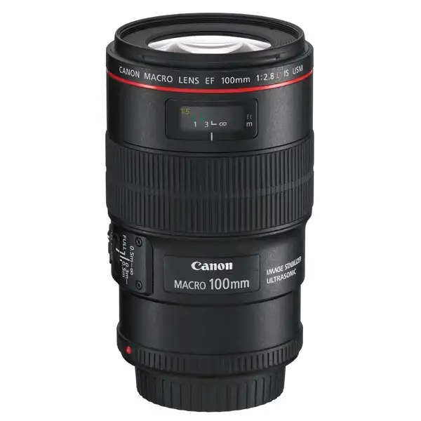 Макрообъектив Canon EF 100mm f/2.8L IS USM для цифровых зеркальных фотокамер Canon