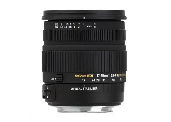 Объектив Sigma 17-70 мм f/2,8-4 DC Macro OS HSM для цифровых зеркальных фотокамер Canon с креплением