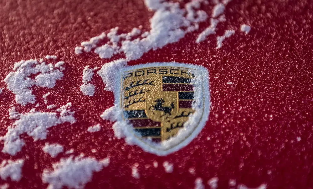 Porsche Ice Experience: фотограф Кай Хартманн сделал потрясающий снимок в Северном Китае, Внутренняя Монголия