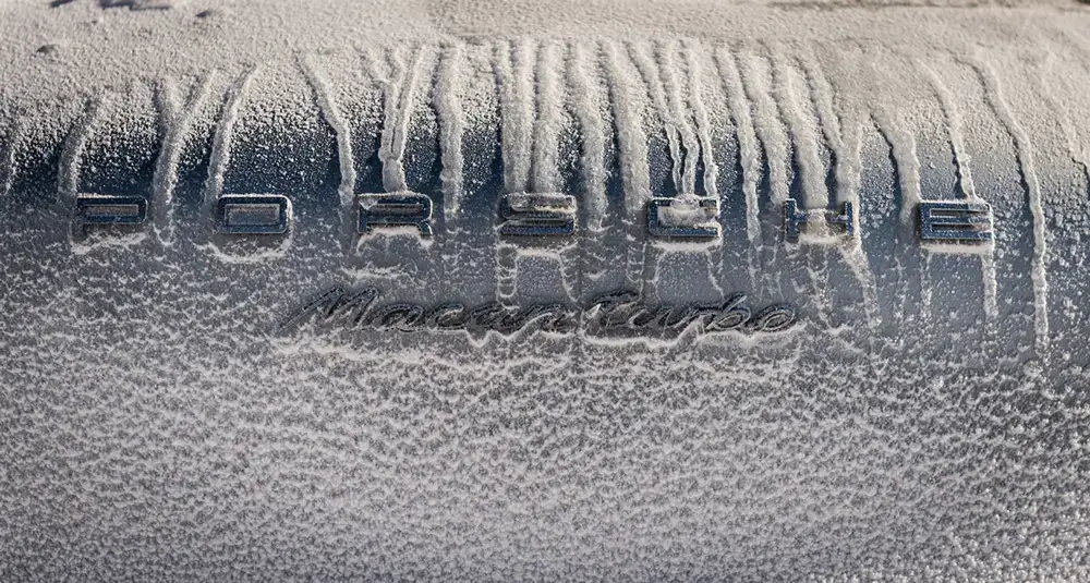 Porsche Ice Experience: фотограф Кай Хартманн сделал потрясающий снимок в Северном Китае, Внутренняя Монголия