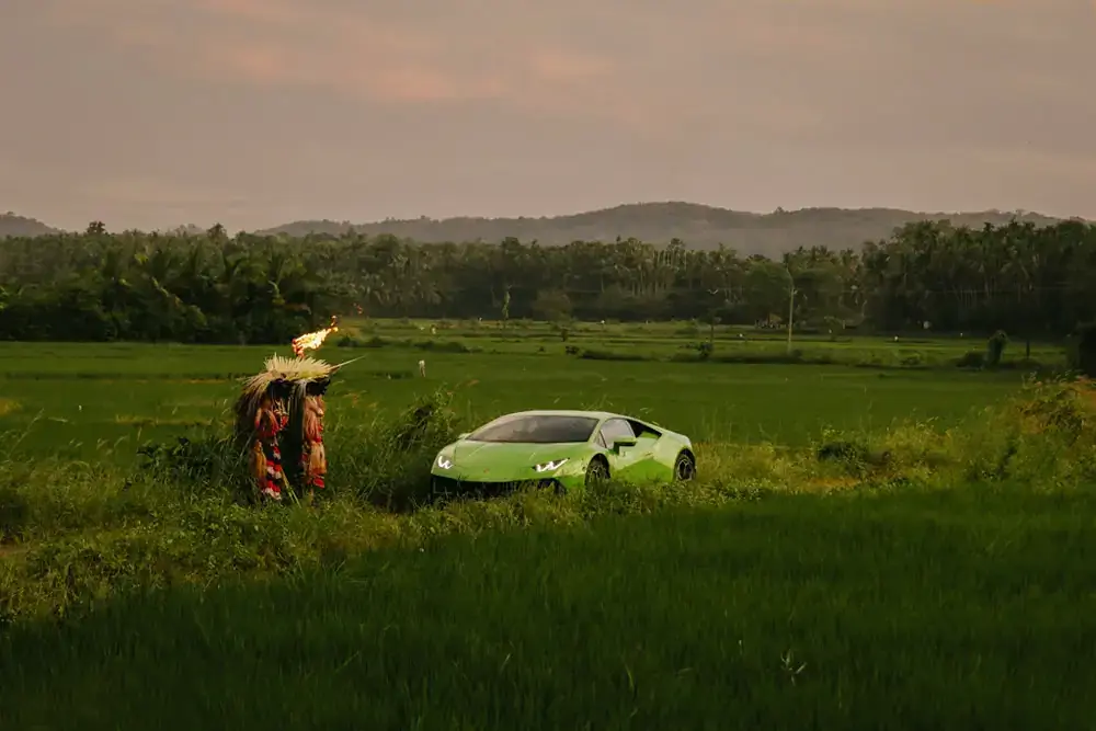 Lamborghini: проект фотографии и искусства Вимала Чандрана