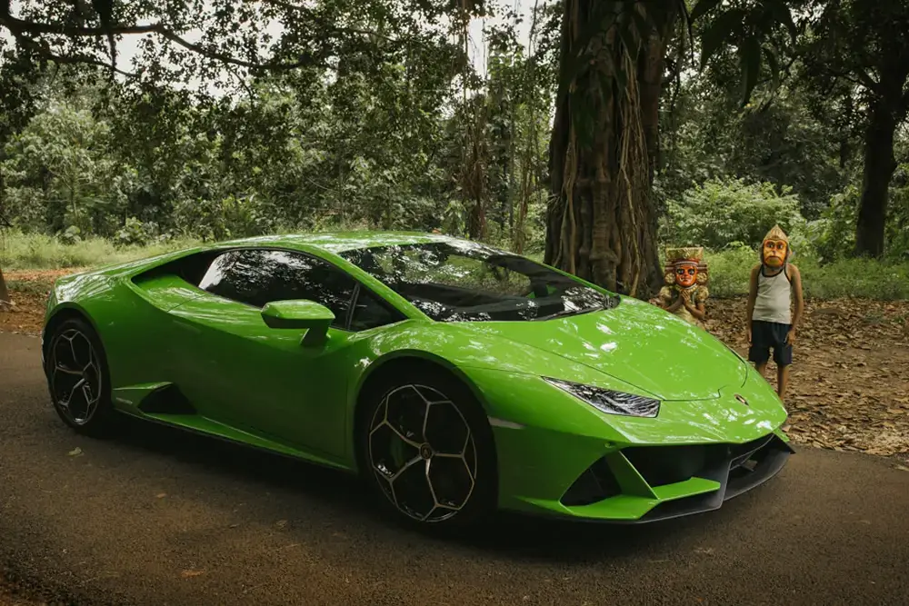 Lamborghini: проект фотографии и искусства Вимала Чандрана