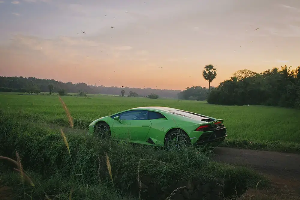 Lamborghini: проект фотографии и искусства Вимала Чандрана