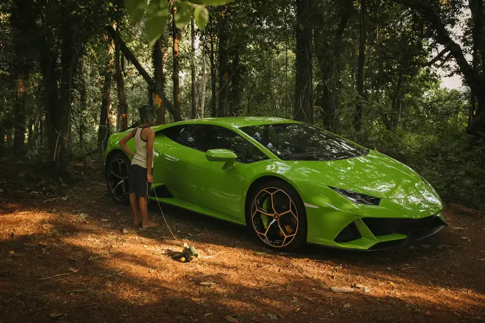 Lamborghini: проект фотографии и искусства Вимала Чандрана