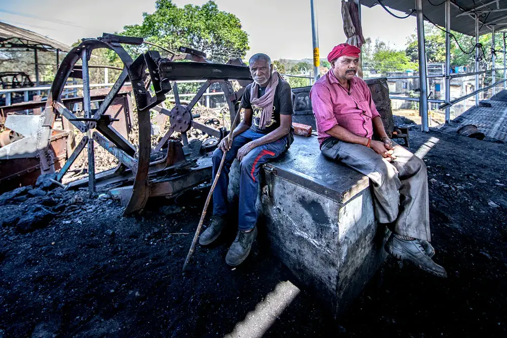 Угольная шахта в Пхусро, Джаркханд Автор: Судипта Дас