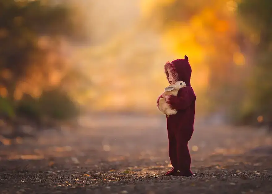 Лиза Холлоуэй: детские фотографии с сельскохозяйственными животными