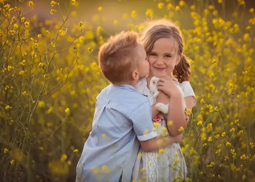 Лиза Холлоуэй: детские фотографии с сельскохозяйственными животными