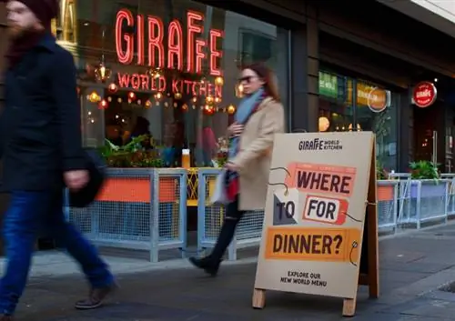Ragged Edge переименовывает сеть ресторанов Giraffe в Giraffe World Kitchen