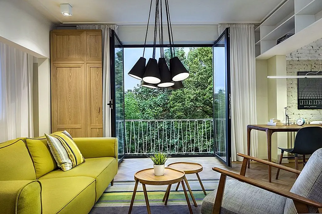 Название проекта - Apartment H01, а клиент - бизнесмен со страстью к путешествиям и фотографии. Судя по окончательному результату, основным требованием, по-видимому, является дизайн современного частного дома, наполненного деревенскими элементами, чтобы получить очень привлекательную и в то же время свежую атмосферу.