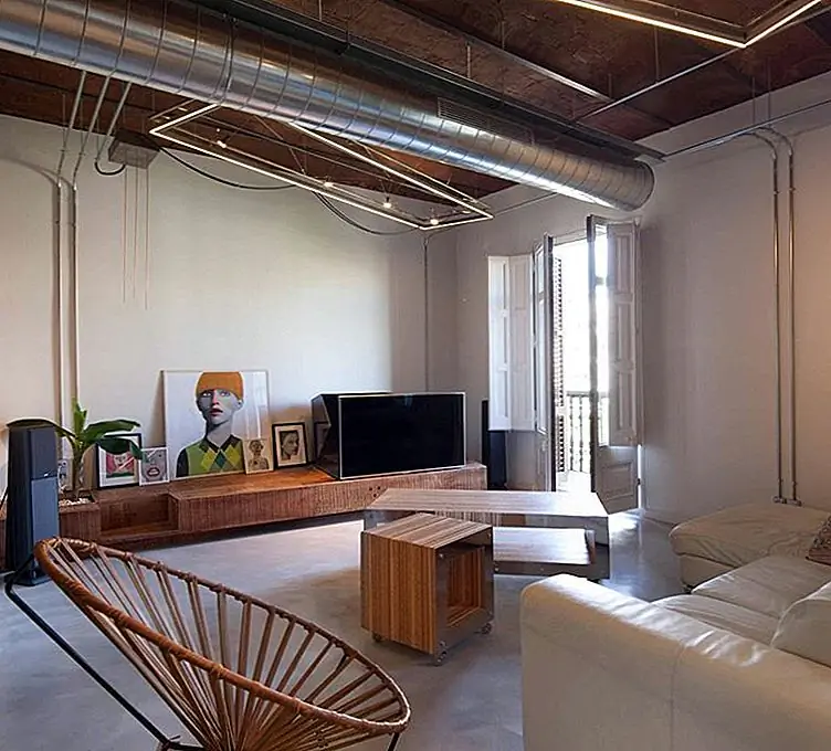 Уникальные элементы Унифицируйте современные апартаменты Open Plan Barcelona