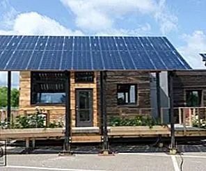 Insite Home - крошечный солнечный дом в Вермонте, построенный из восстановленных материалов