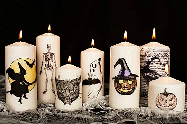 10 DIY для самых полных свечей Хэллоуина