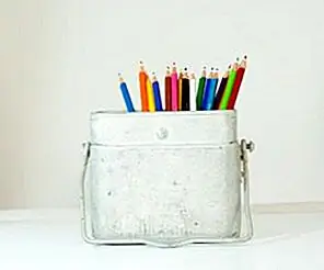 Снова в школу: 16 Удивительный дизайн держателей карандашей DIY