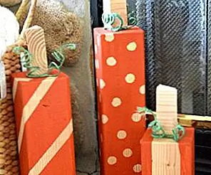 DIY Square Pumpkins Add Whimsical Feel to Traditional Fall Decor