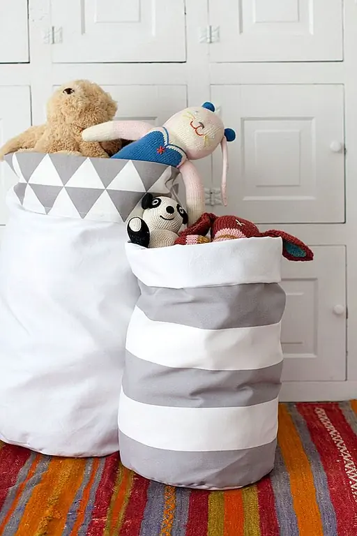 5 складных ящиков для хранения ткани DIY Great At Everything