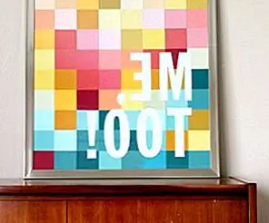 Стильное искусство стены DIY, которое вы можете сделать с помощью рисунков