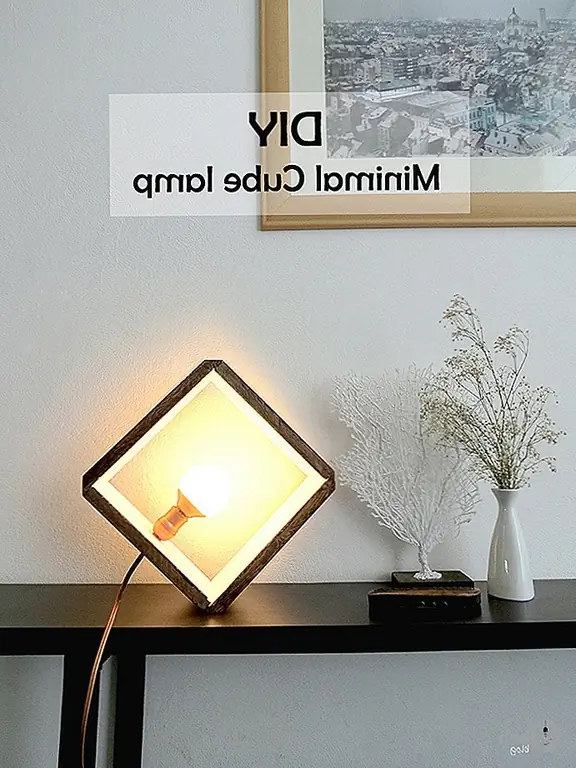 5 ламп для чтения DIY с минимальными дизайнами