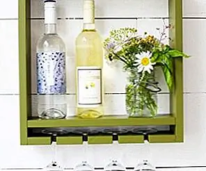 Подвесная винная стойка DIY Подвесная винная стойка DIY
