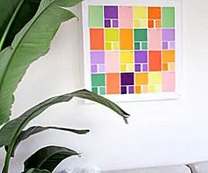 Easy Paint Swatch Wall Art