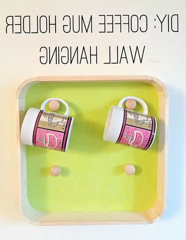 Сегодня мы делаем наклейку на держатель кофе-кружки! Эта стена, висящая, как я упоминал, очень проста в изготовлении и требует лишь нескольких материалов. При этом основным материалом, используемым в этом проекте, является деревянный поднос. Использование деревянного лотка может показаться немного необычным, однако, это идеальная база для отображения и хранения всех ваших специальных кофейных кружек. Деревянный поддон, который я использовал в этом проекте, составляет 12 дюймов на 12 дюймов. Я также купил свой деревянный поднос из магазина ремесел, но вместо этого вы могли бы купить свой деревянный поднос из экономного магазина. Когда вы ищете деревянный поднос, я буду учитывать следующие вопросы: Сегодня мы делаем наклейку на держатель кофе-кружки! Эта стена, висящая, как я упоминал, очень проста в изготовлении и требует лишь нескольких материалов. При этом основным материалом, используемым в этом проекте, является деревянный поднос. Использование деревянного лотка может показаться немного необычным, однако, это идеальная база для отображения и хранения всех ваших специальных кофейных кружек. Деревянный поддон, который я использовал в этом проекте, составляет 12 дюймов на 12 дюймов. Я также купил свой деревянный поднос из магазина ремесел, но вместо этого вы могли бы купить свой деревянный поднос из экономного магазина. Когда вы ищете деревянный поднос, я буду учитывать следующие вопросы: