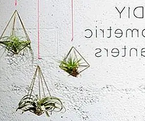 DIY Geometric Air Planters DIY Geometric Air Planters