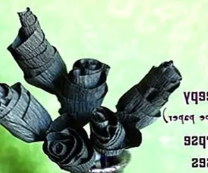 DIY Creepy Crepe Paper Corpse Roses DIY Creepy Crepe Paper Corpse Roses