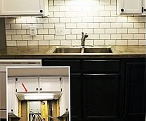 Обновление освещения для кухни DIY: светодиодные светильники под шкафом и надводный светильник