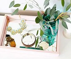 Зеркальный лоток DIY Зеркальный лоток DIY