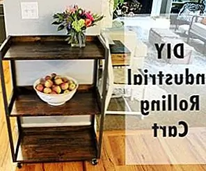 Промышленная роликовая тележка DIY Промышленная роликовая тележка DIY