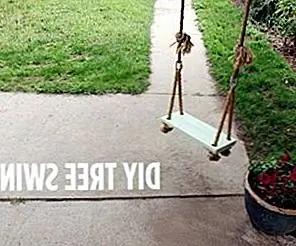 Стильные DIY вариации старомодного дерева Swing
