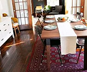 DIY Fabric Linen Table Runner DIY Fabric Linen Table Runner