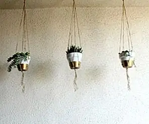 DIY окрашенные цветочные горшки