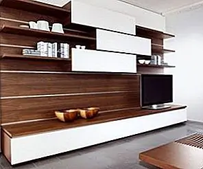 Секционное деревянное хранилище Tosai wall unit Секционное деревянное хранилище Tosai wall unit