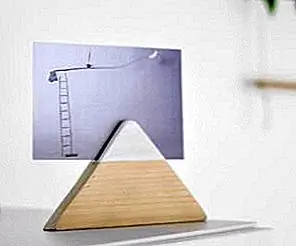Деревянный держатель фотогалереи DIY Triangle
