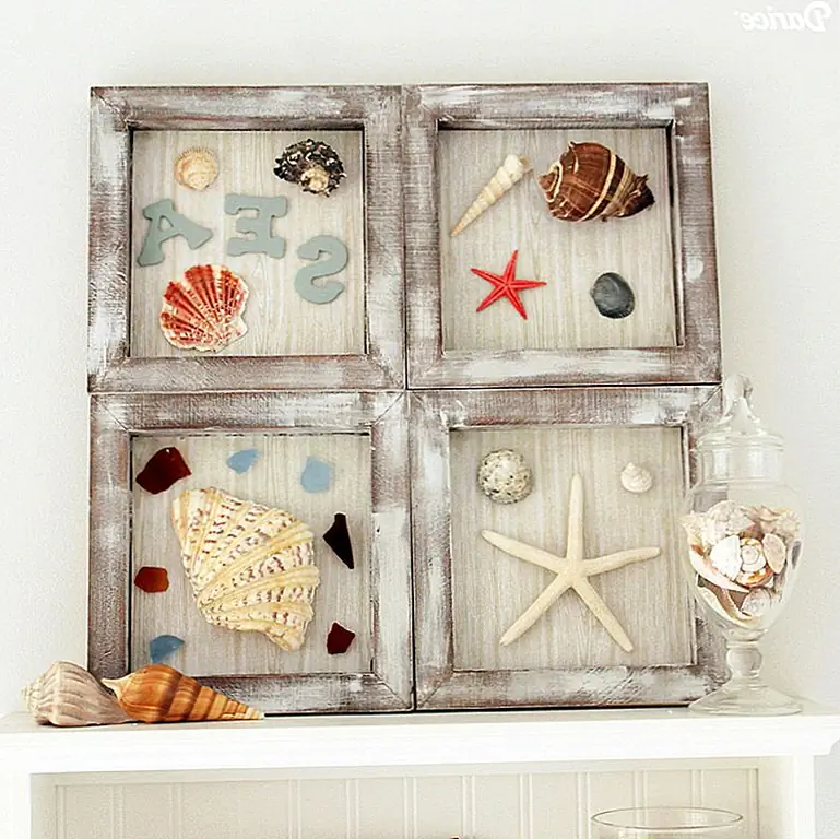 Seashell Crafts, которые приносят пляж в ваш дом