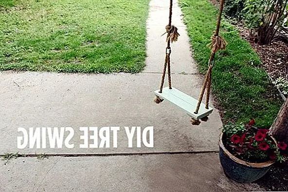 Стильные DIY вариации старомодного дерева Swing
